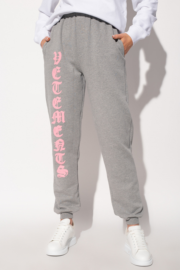 Vetements best sale sweatpants womens